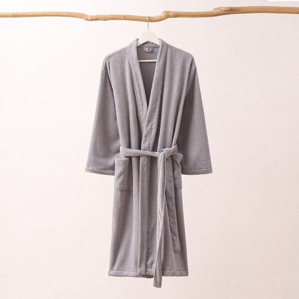 Innovation in Cotton Terry Bathrobe