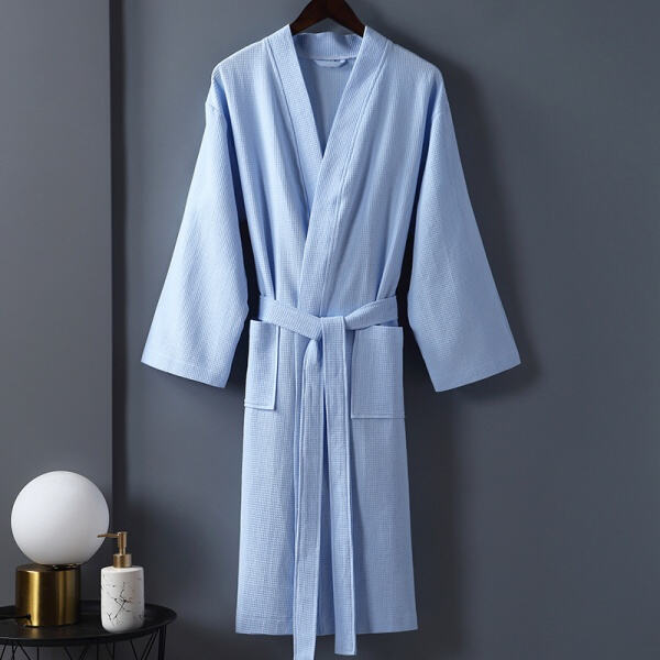 How to Use a Waffle Weave Bathrobe?