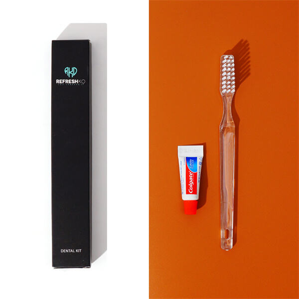 Use of Hotel Toothbrush Kit