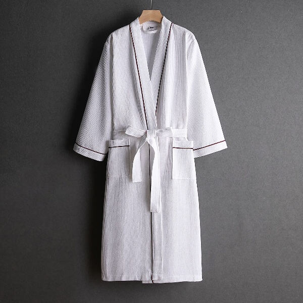 Innovation in Waffle Weave Bathrobe