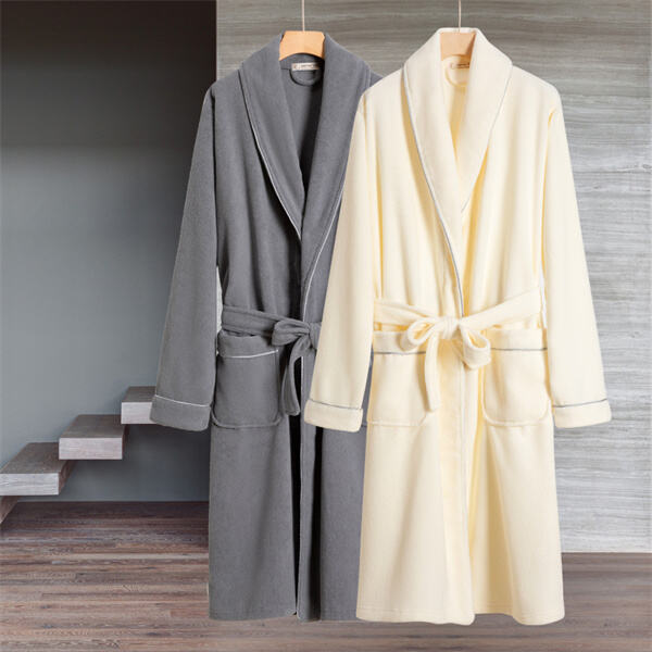 Innovation in Ladies Terry Bathrobes