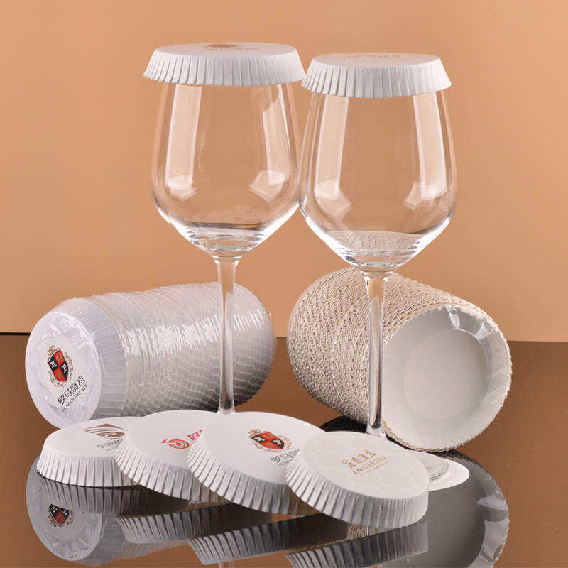 Restaurants Paper Glass Cover Private Label Customized Disposable Paper Cup Lid