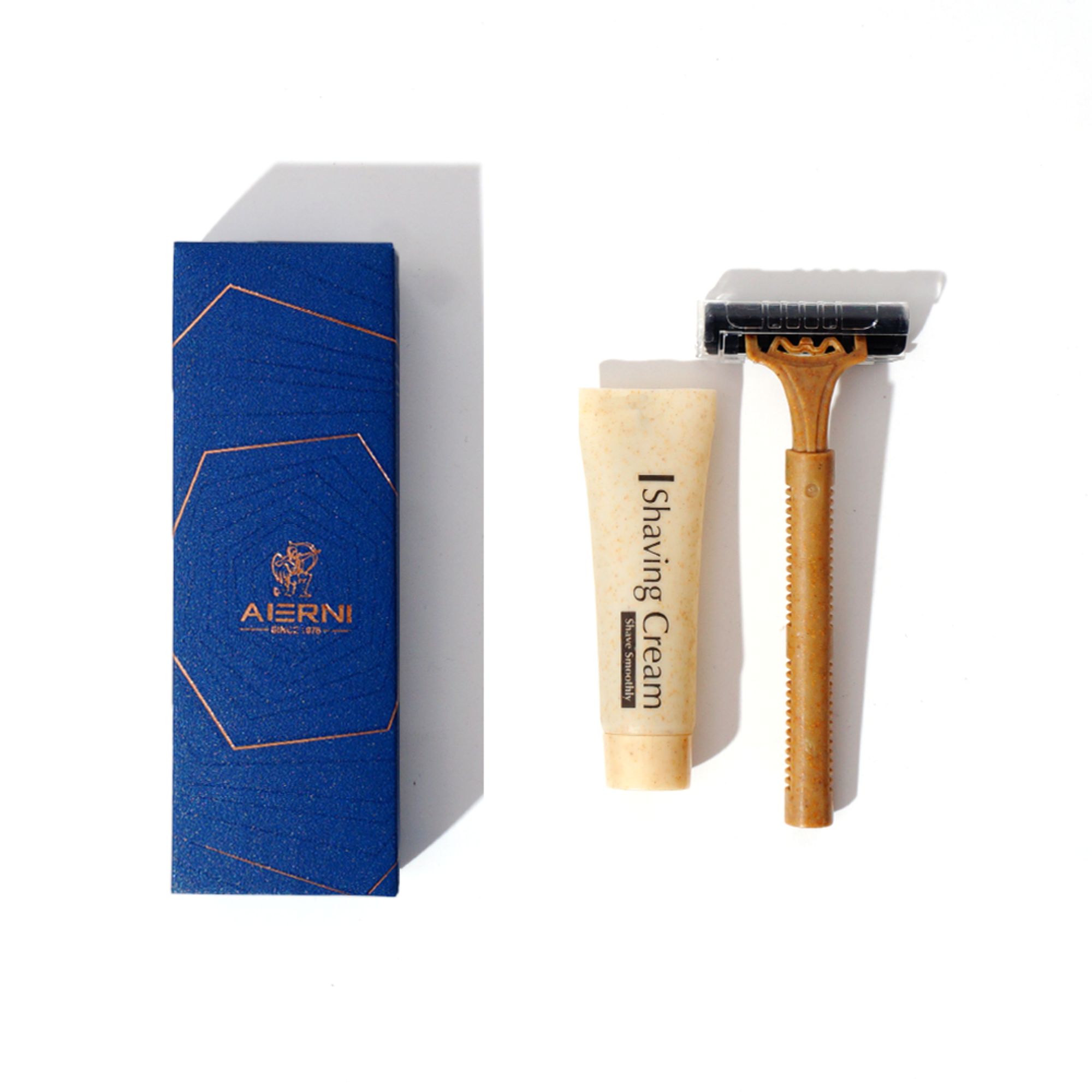 Hotel Shaving Kit With Straw Handle Eco Friendly Biodegradable Hotel Razor