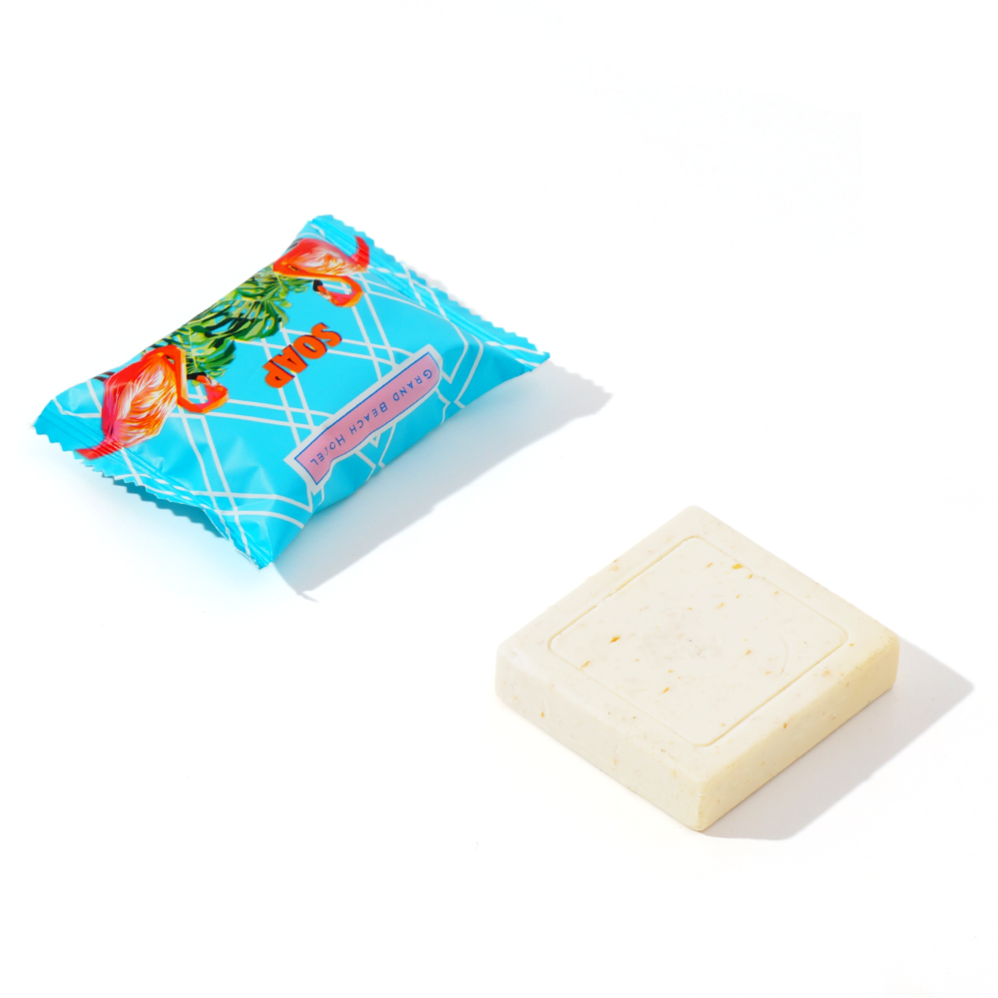 Bag Packaging Disposable Mini Bath Soap Custom 20g 25g Square Hotel Soap