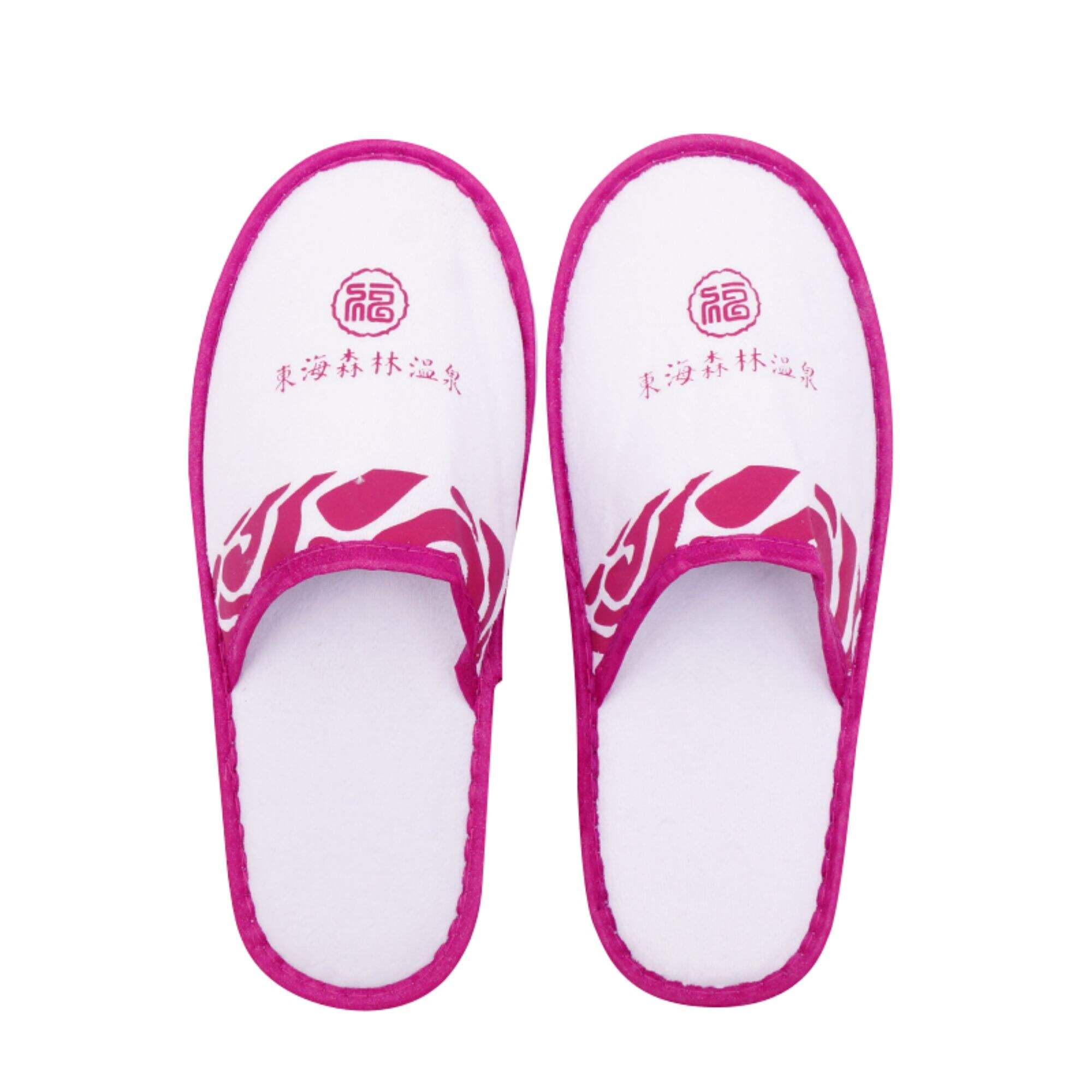 New Design Star Hotel Spa Disposable Slippers Terry Waffle Fabric Hotel Slippers With Logo