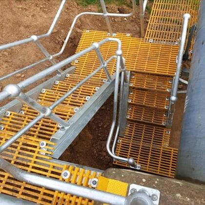 Fiberglass Pultruded Grating for Walkways and Platforms supplier