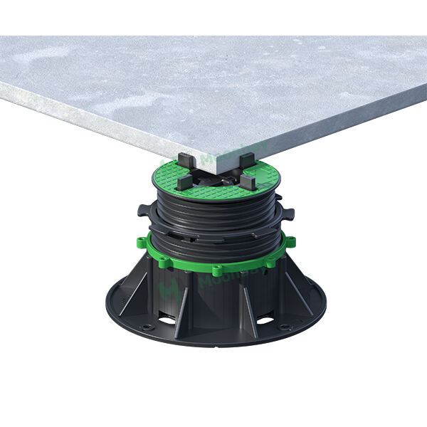 Improved durability and stability with self-levelling tile pedestals