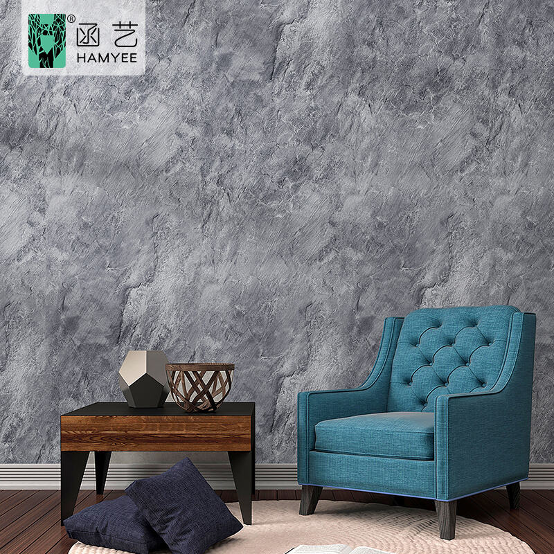 Modern thicken contact paper peel and stick wallpaper waterproof wall paper rolls wallpaper dark grey details