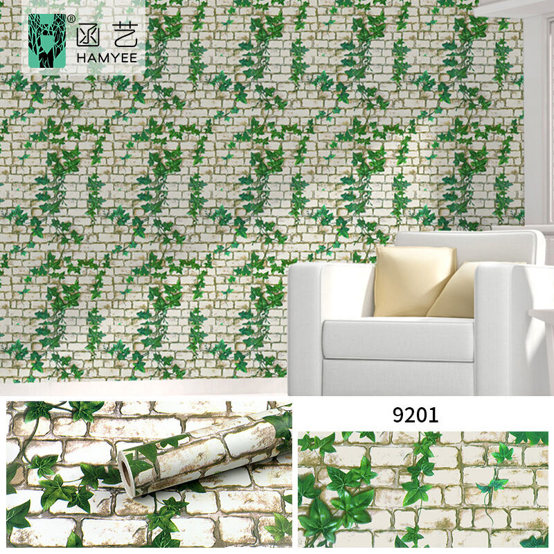 product wholesale 3d brick design pvc wallpaper self adhesive wall paper for home decoration-57