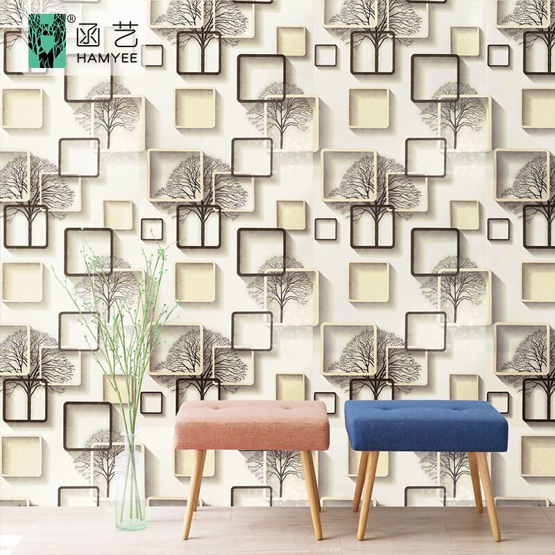 product 45cm 10m vinyl yellow color wallpaper adhesive pvc wall papers wall coating for bathroom-60