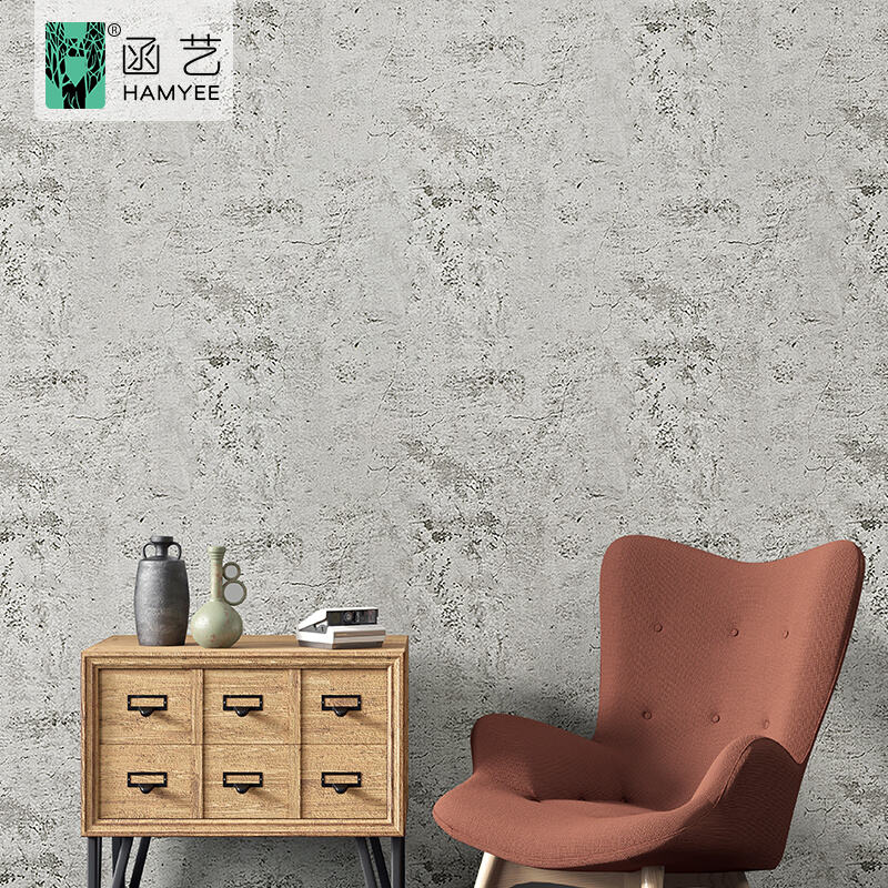 Modern thicken contact paper peel and stick wallpaper waterproof wall paper rolls wallpaper dark grey manufacture