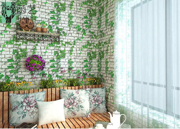 Tovarniška dobava Cena Samolepilni stenski papir PVC film Kontaktni papir Wallpapers2fwallcoating Brick Stone 3d Nalepka Tovarna ozadij