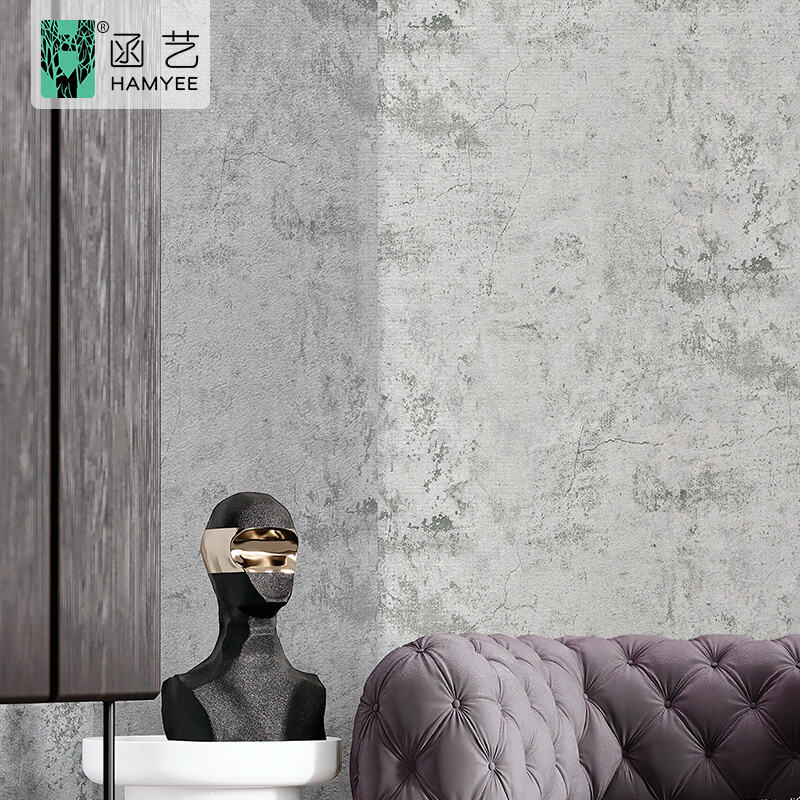 Modern thicken contact paper peel and stick wallpaper waterproof wall paper rolls wallpaper dark grey supplier