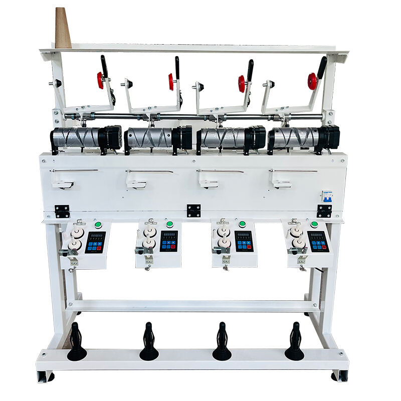 Cone Yarn Winder, Electric Yarn Winding Machine, Textile Yarn Cone Winding Machine supplier