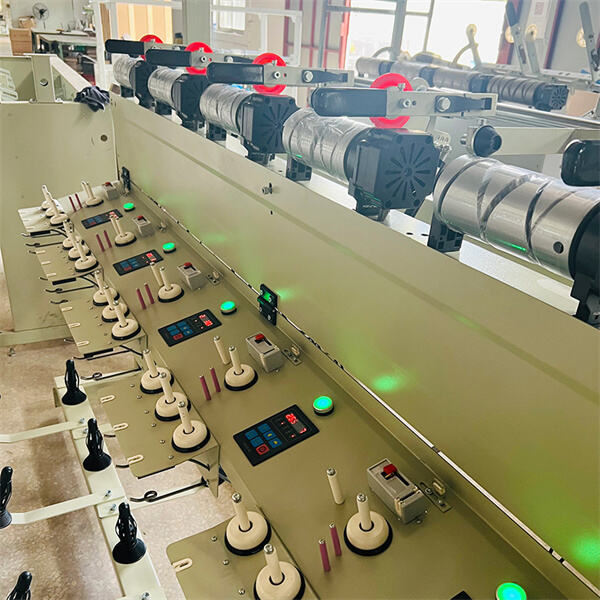 Experience the benefits of precision and speed with a high-performance yarn doubling machine