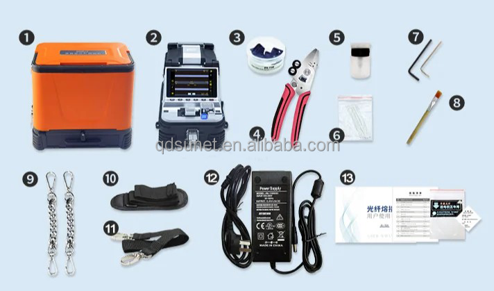 Signal Fire Ai-10 splicing machine 6 Motors Fusion Splicer supplier