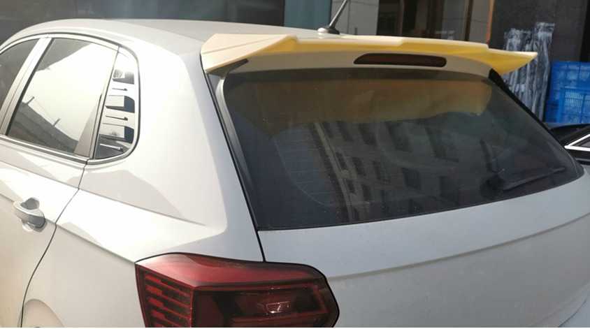 vw polo aw ROOF SPOILER