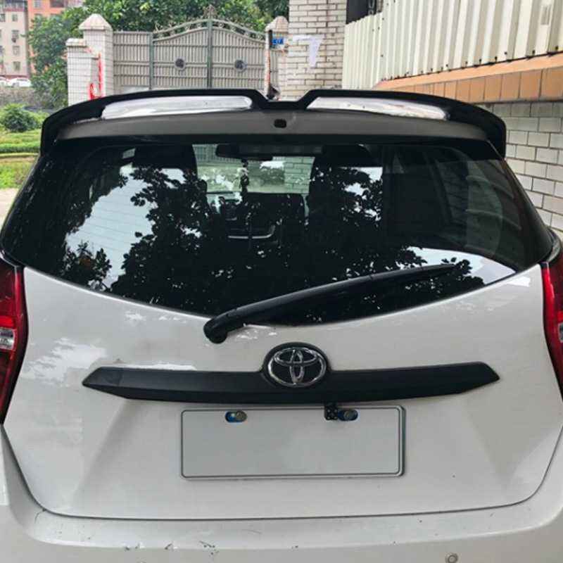 toyota yaris 2014 hatchback car spoiler