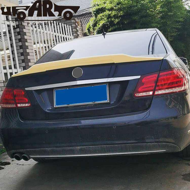 w212 carbon fiber trunk spoiler