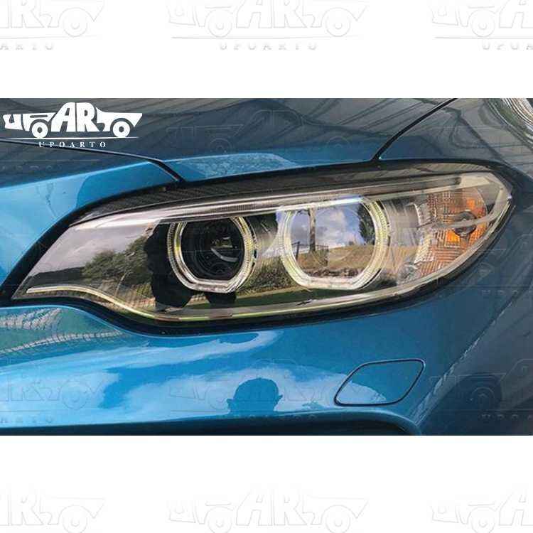 کاربن فائبر پلک ہیڈلائٹ ٹرم bmw f22