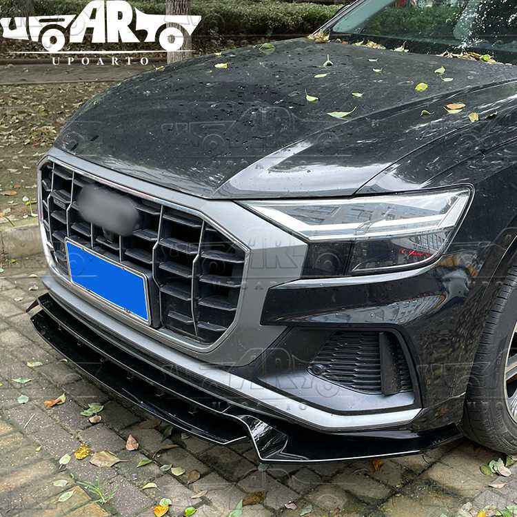 audi q8 front bumper lip