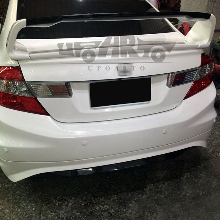 spoiler 4-sections honda civic 2012 2013