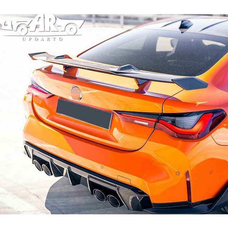 sedan car rear tail spoiler