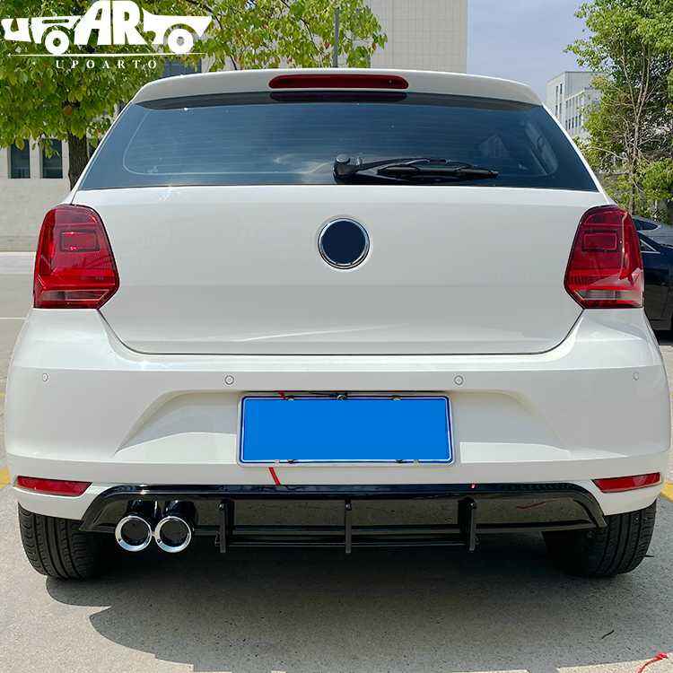 vw polo rear lip 2014