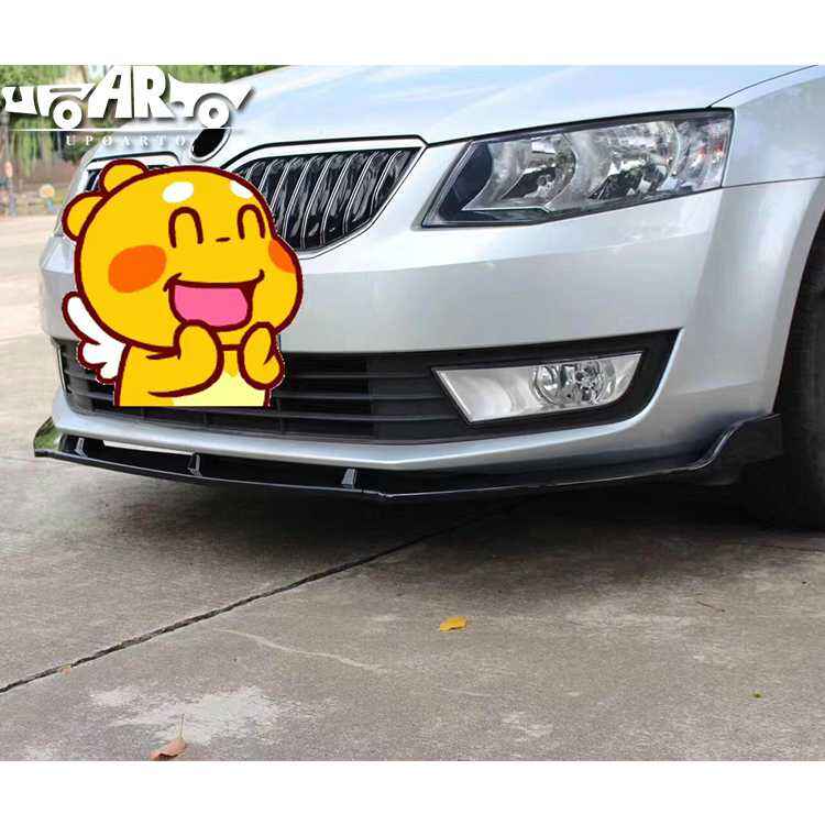 skoda octavia front lip 2016