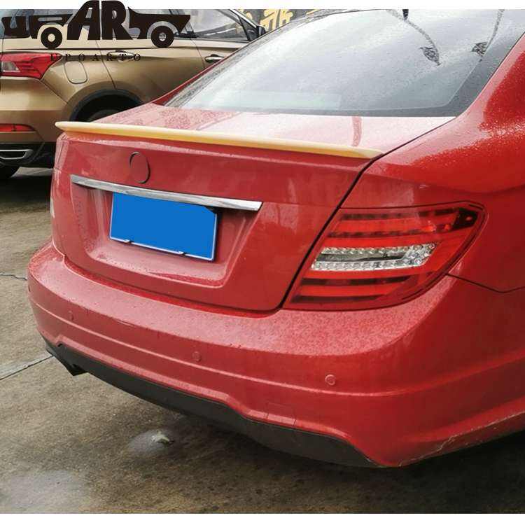 boot spoiler w204 mercedes