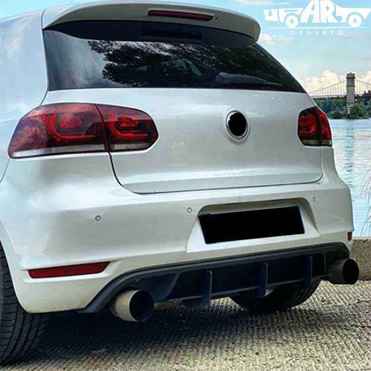 диффузор заднего бампера гольф 6 gti