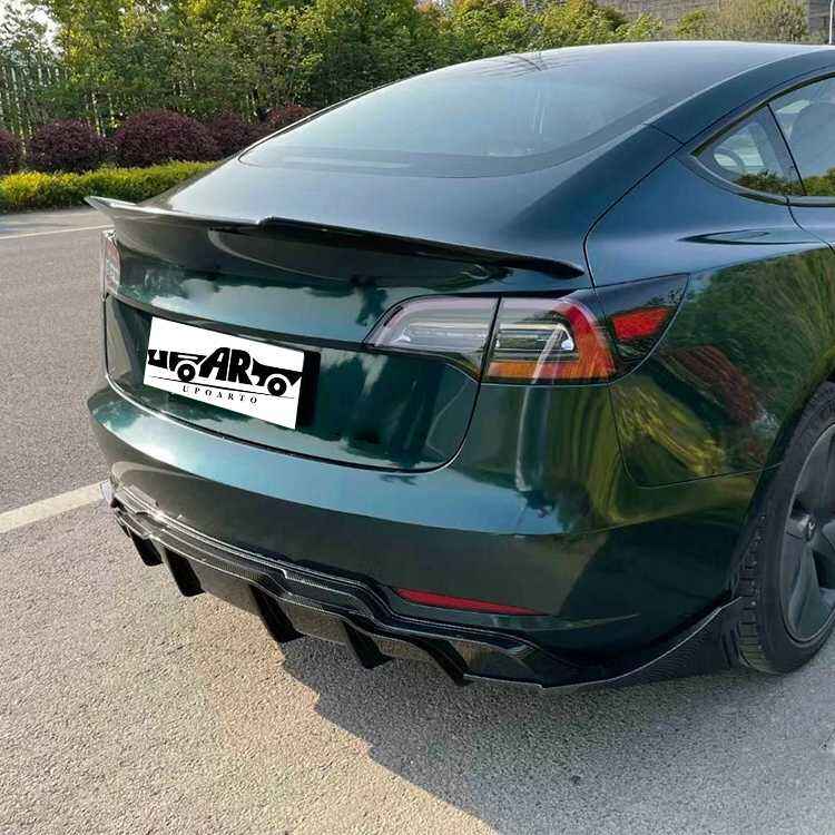 diffuser mobil untuk tesla model 3