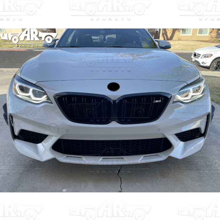 چمکدار سیاہ پلک ہیڈلائٹ ٹرم bmw f22