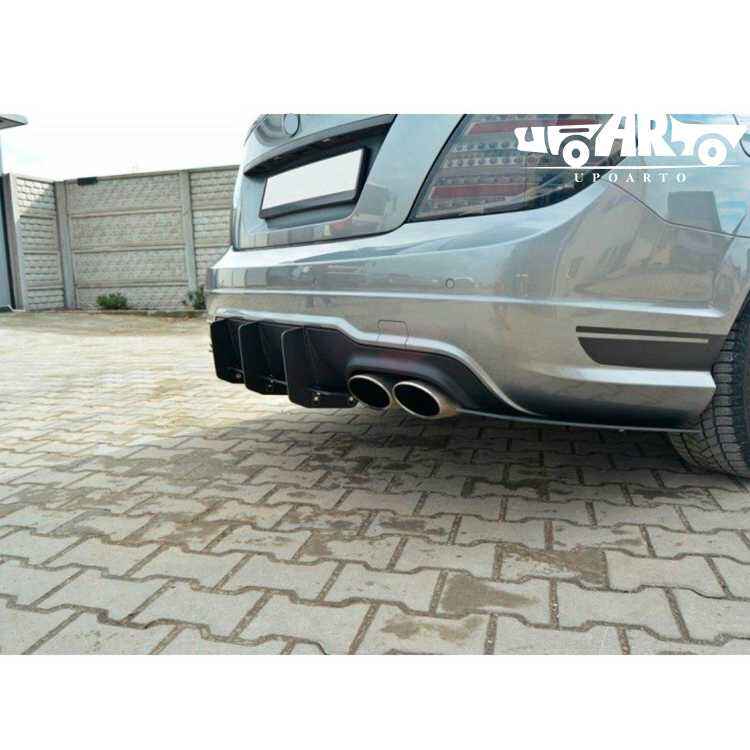 mercedes w204 rear diffuser