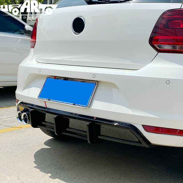 vw polo rear lip 2015