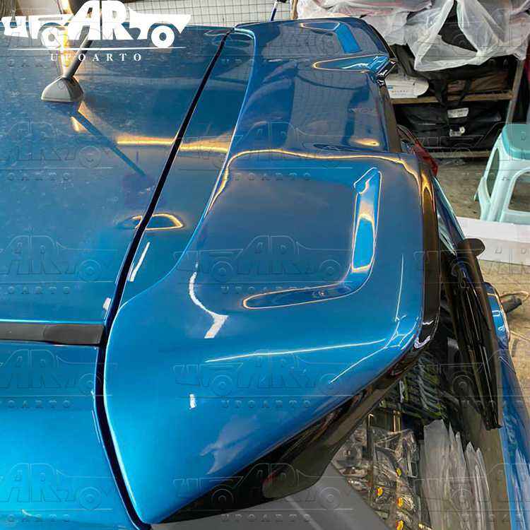 perodua axia roof spoiler lip