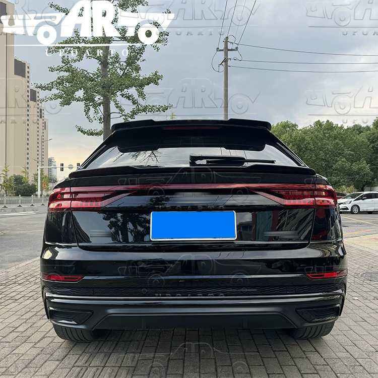 audi q8 middle boot spoiler