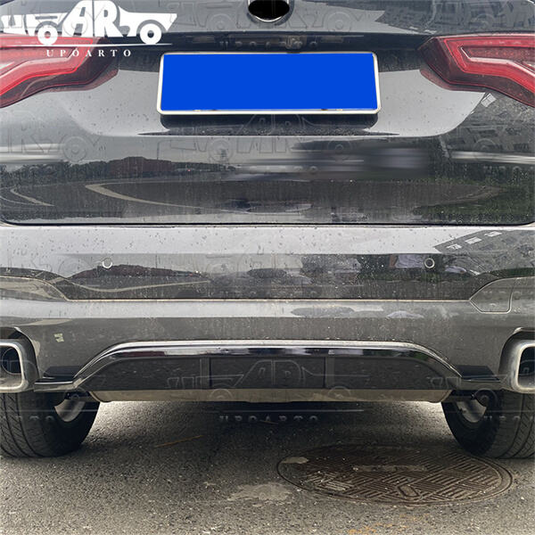 Utilization of a Rear Bumper with Diffuser