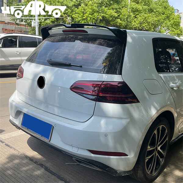 Upgrade your Golf R's appearance with a high-quality rear spoiler