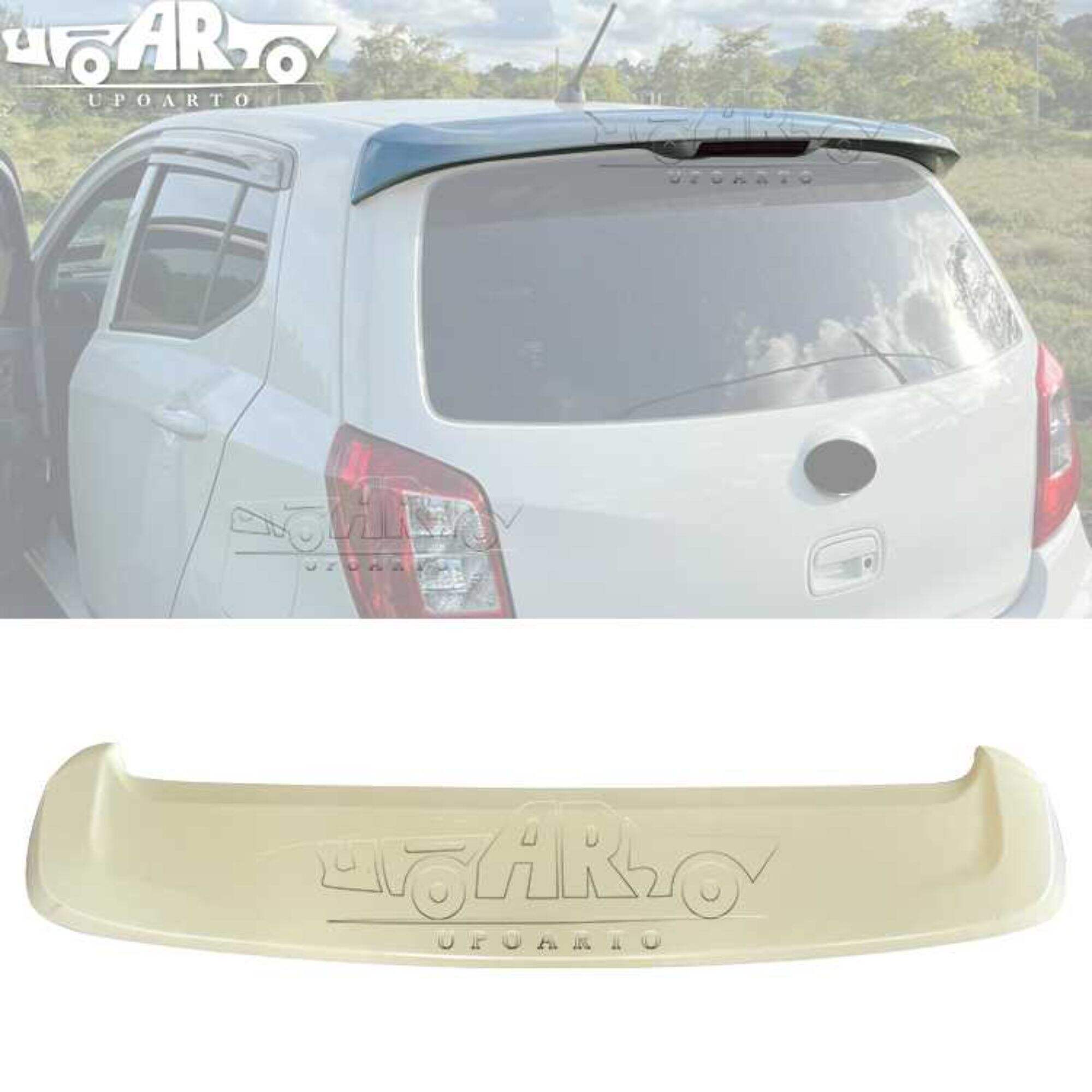 AR-Perodua-002 With Lamp Rear Spoiler for Perodua Axia 2014-2021