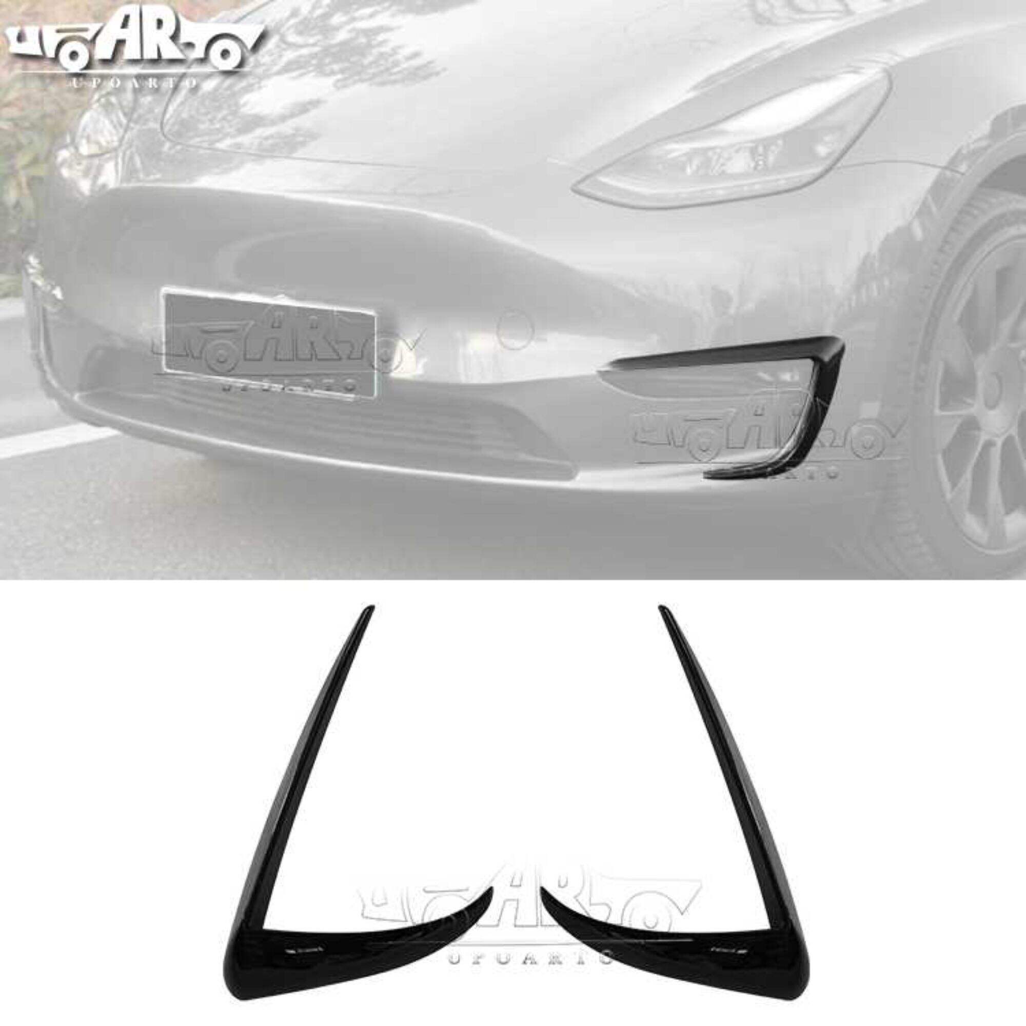 AR-Tesla-009 إطار مصباح الضباب الأمامي طراز AERO لطراز Tesla 3 2017-2022