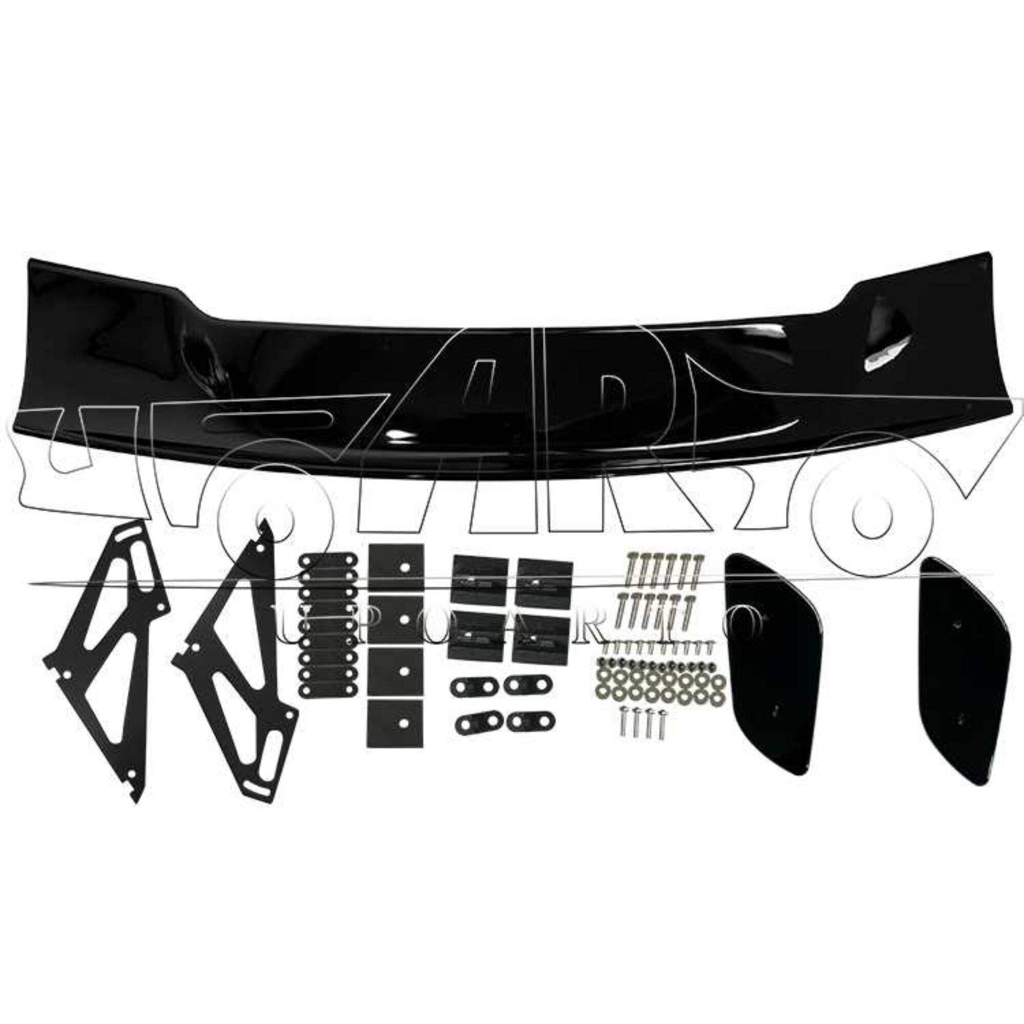 AR-Universal-004 Sedan Car 4 Gen Universal Rear Spoiler with Aluminum Bracket