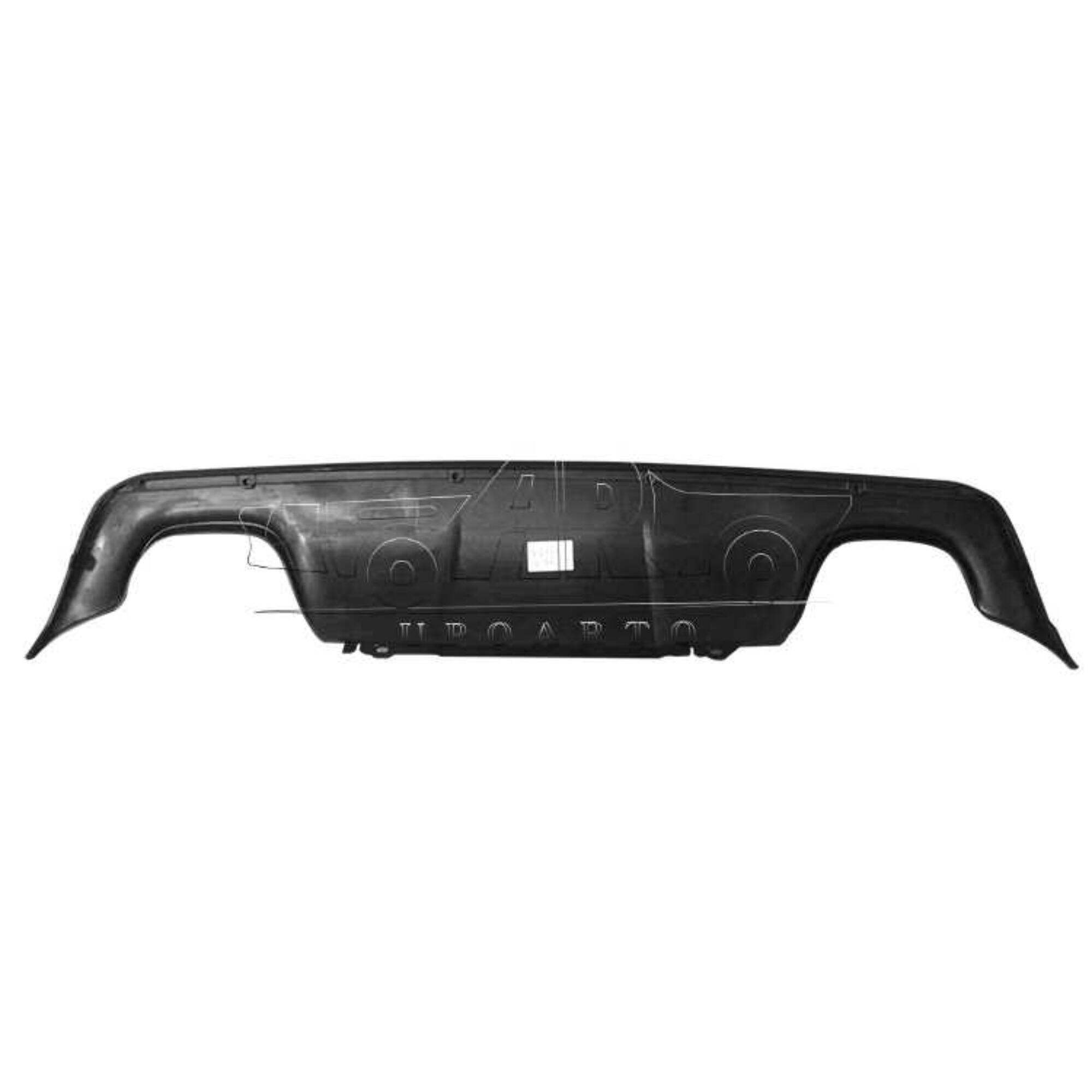 AR-BMW-0124 M-Tech Rear Bumper Diffuser Lip for BMW 5 Series E60