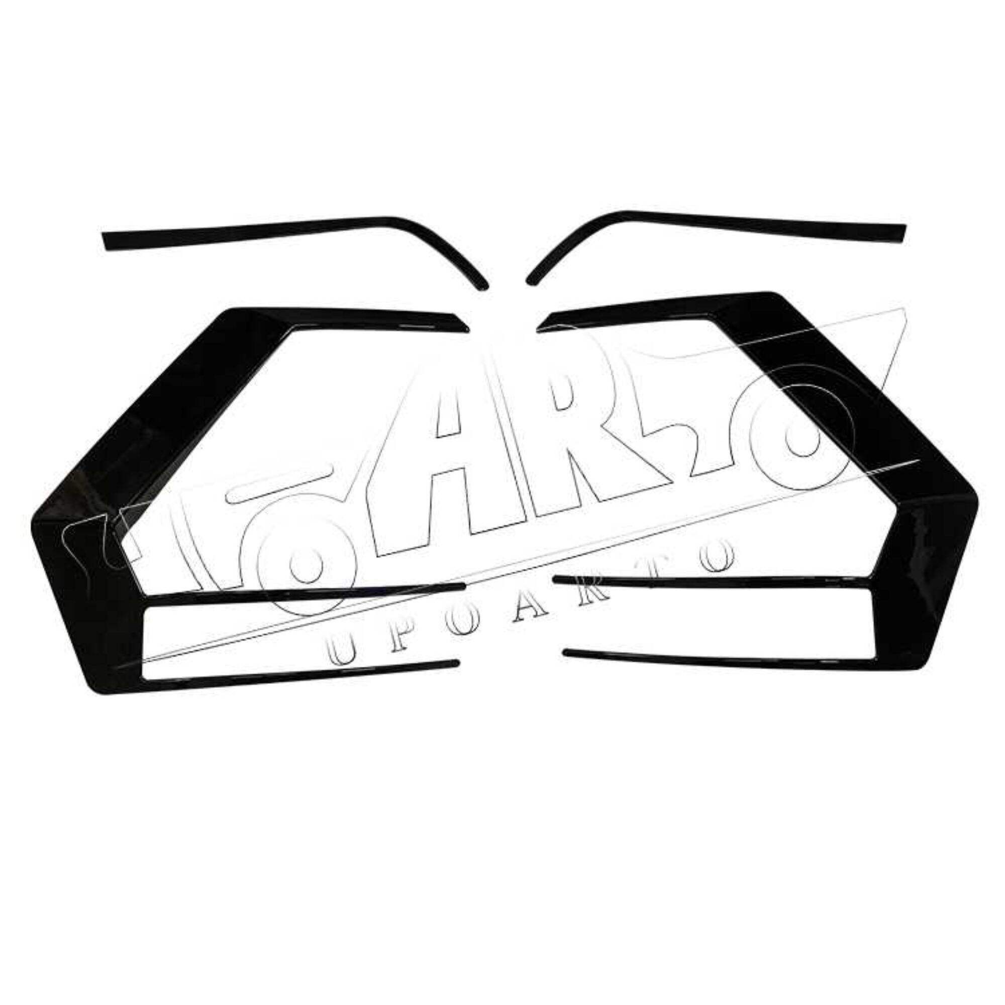 AR-VW-0112 Achterlicht Lampafdekking Sierframe voor Volkswagen Golf 7.5 R-line