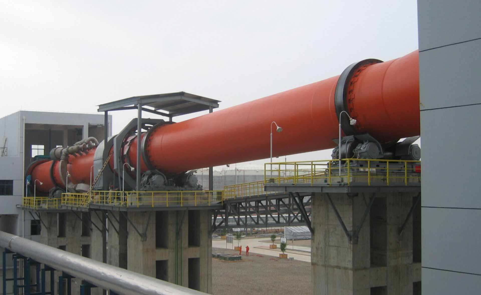 600tpd Rotary Lime Kiln Project