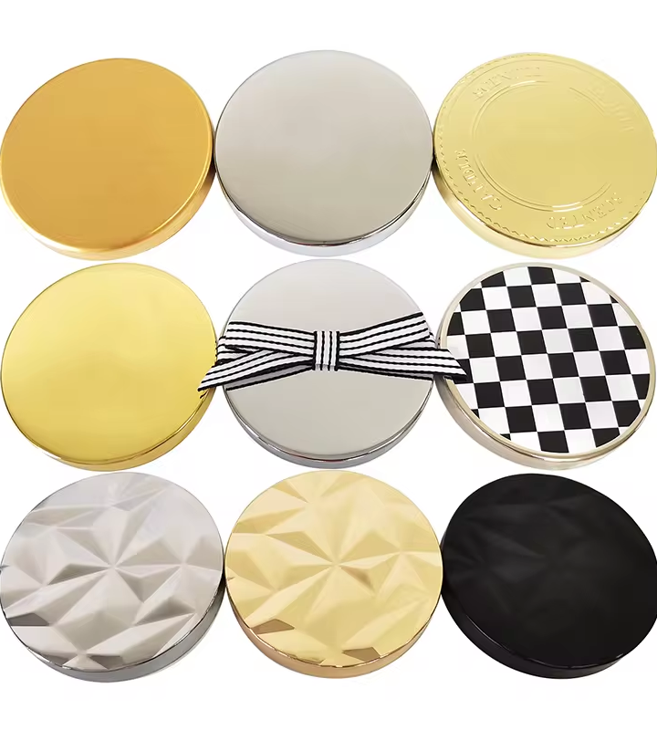 Stylish Candle Lids by Fuxin Household - Keep Your Candles Fresh