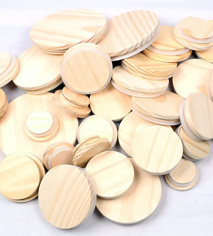 Eco-Conscious Wood Lid from Fuxin Household - Sustainable Storage Solution