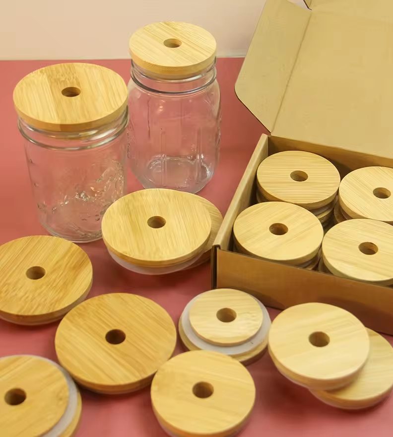 Make Your Containers More Stylish with Fuxin Household’s Gorgeous Wooden Lid