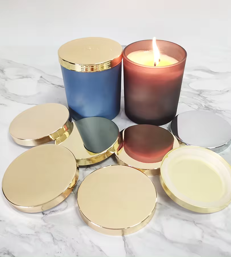 Stylish Candle Lids by Fuxin Household - Keep Your Candles Fresh