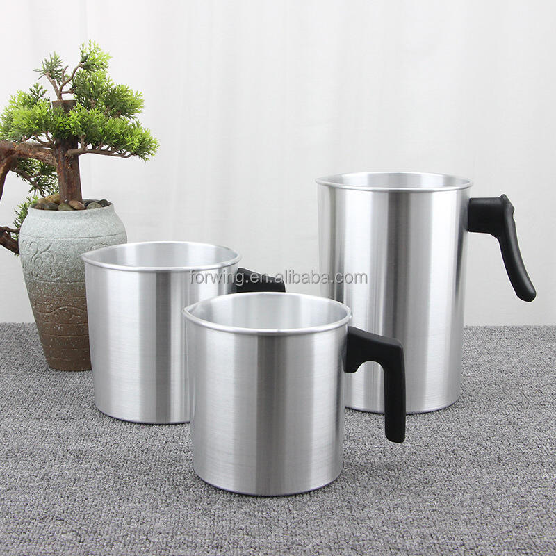 Candle Melting Pot 1.2L 1.8L 3L Aluminum Wax Melting Cup Pot Pouring Candle Making Tools details